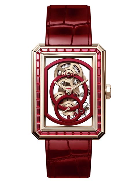 chanel friends red skeleton